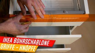 Ikea Fixa Bohrschablone Bohrhilfe Griffe bohren leicht gemacht Möbelgriffe anbringen 903.233.93