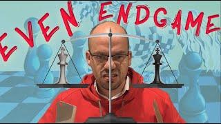 How To Play An Even Endgame?  Endgame Technique by Chess Coach Andras