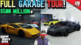 Full Tour of My $500M+ Vehicle Collection In GTA Online