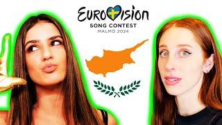 LETS REACT TO CYPRUSS SONG FOR EUROVISION 2024  SILIA KAPSIS LIAR