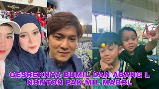 GESREKNYA BUMIL DAN ABANG L NONTON PAK MIL MABOL BIKIN GEMES LESTI RIZKY BILAR