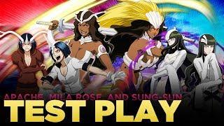 Harribels Fracciones Bleach Brave Souls Apache Mila Rose and Sung Sun Gameplay