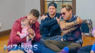 Miz and his friends battle the banging drums of Monroes music class Miz & Mrs. April 30 2019