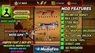 SHADOW FIGHT 2 VIP GOD OF MAGICAL COMPOSITE SWORDS APKMAX LEVELUNLOCKED EVERYTHINGMEDIAFIRE LINK