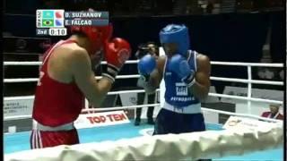 Middle 75kg QF- Suzhanov Danabek KAZ VS Falcao Esquiva BRA -2011 AIBA World Champs