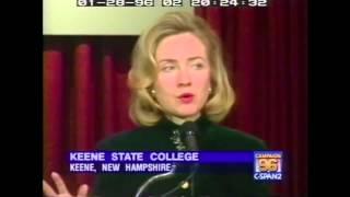 1996 Hillary Clinton on superpredators C-SPAN