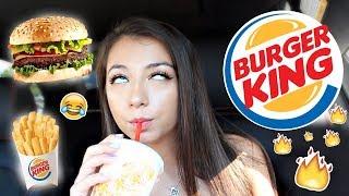 *VERY EMOTIONAL Burger King Mukbang