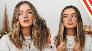 The EASIEST Loose Beachy Waves Hair Tutorial 