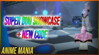 Super Buu Child Boo Showcase + New Code  Anime Mania   Roblox