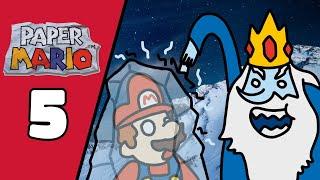 Paper Mario - Mario vs. The Ice King