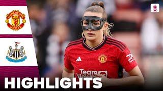 Manchester United vs Newcastle United  Highlights  Adobe Womens FA Cup 14-01-2024