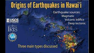 Hawaii—Origin of Earthquakes & What causes them Educational