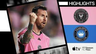 Inter Miami vs. Charlotte FC  Messi Banger  Full Match Highlights  September 28 2024