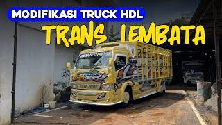 MODIFIKASI TRUCK HDL TRANS LEMBATA SUPER KERENNN‼️