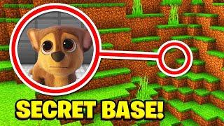 JE TROUVE LA BASE SECRETE DE BEBE CHASE SUR MINECRAFT 