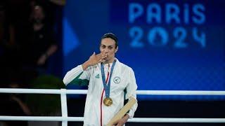 Controversial boxer Imane Khelif wins gold medal at the Paris Olympics