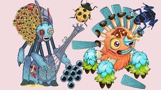 My Singing Monsters  Tiawa And Arackulele & Wubbox Journey For My Singing Monsters