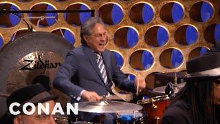 Max Weinberg Returns To CONAN  CONAN on TBS