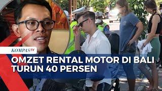 Imbas Turis Asing di Bali Dilarang Sewa Motor Omzet Rental Turun 40 Persen