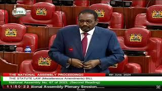 FIREWORKS in Parliament as MP Ichungwah Maalim TRADE BLOWS over DP Rigathi one man one vote speech