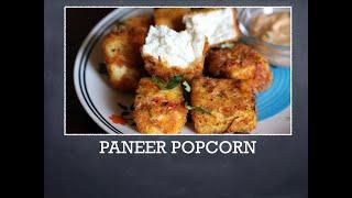 Paneer Popcorn  Easy Snack Recipe  Paneer Recipe  Starter Recipe