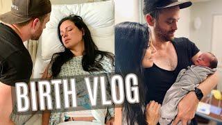 POSITIVE INDUCTION BIRTH STORY  Our 8th kid first one together is here