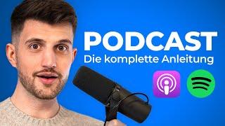 Podcast starten in 2024 Schritt-für-Schritt Anleitung