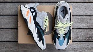 ADIDAS YEEZY BOOST 700 WAVE RUNNER RESTOCK  unboxing - overview & on-feet