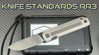 Knife Standards RR3 preview    Great design   Get in on the preorder 