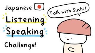 Informal Japanese Conversation Practice Listen and Answer 10 questions