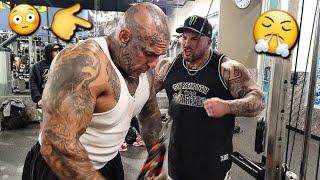 KICKED OUT OF THE GYM... BIG JOE AND BIG BOY HAD TO HIT BENCH PRESS AT ANOTHER GYM