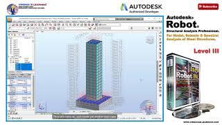 Robot Structural 2019 Tutorial  Steel  III  Lesson 03   Preview