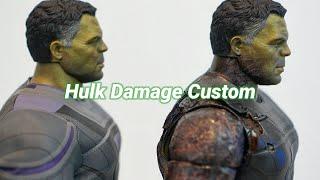 Hot Toys Avengers4 Hulk Damage Custom 핫토이 어벤져스4 헐크 데미지 커스텀