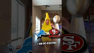 NFC CHAMPIONSHIP PREDICTED WITH PING PONG BALLS #nfc #nfl #lions #49ers