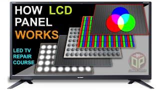 LCD TV Repair Course How Liquid Crystal Display Works  Internal Structure of LCD Screen