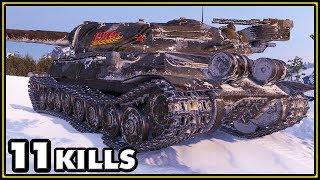 Object 705A - 11 Kills - World of Tanks Gameplay