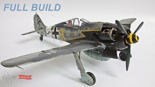 Fw190 A-8R-2 Sturmbock Revell 132 03874 FULL BUILD