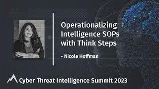 Operationalizing Intelligence SOPs withThink Steps