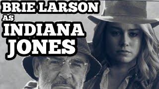 Kathleen Kennedy MAKING BRIE LARSON the next Indiana Jones theory