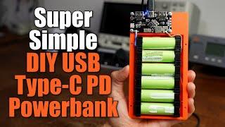 Building a USB Type-C PD Powerbank the Super Simple Way  Testing an Aliexpress PCB