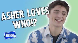 Asher Angel Spills on His Single CHILLS Annie LeBlanc Justin Bieber & More  Tea Behind the Tunes