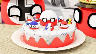 How to Make a Cake  3D Countryballs