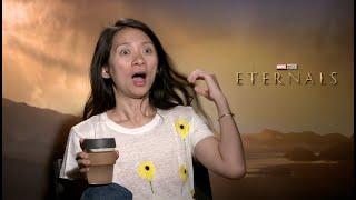 ETERNALS Chloé Zhao interview - IMAX Denis Villenueve Dune Interstellar Batman & Superman in MCU