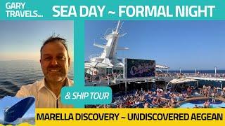 MARELLA DISCOVERY  Ship Tour & Sea Day  Solo Cruise  Undiscovered Aegean