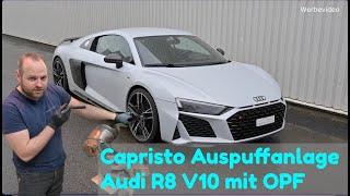 Capristo Auspuffanlage Audi R8 V10 mit OPF