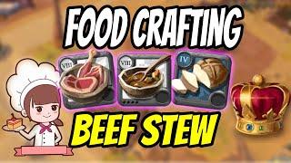 Food Crafting Beef Stew  Albion Online