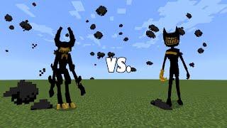 Bendy and the Dark Revival vs. Bendy and the Ink Machine  Minecraft UNEXPECTED
