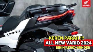 KEREN PARAHALL NEW HONDA VARIO 2024 VERSI MEWAH DAN ELEGAN RESMI MENGASPAL  BIKIN AEROX MINDER