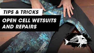 Open cell wetsuits and repairs  OCEAN HUNTER