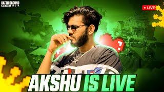 Intense Matches With Akshu Plays  BGMI LIVE  #AkshuYT #IWillNeverLose #Conqueror